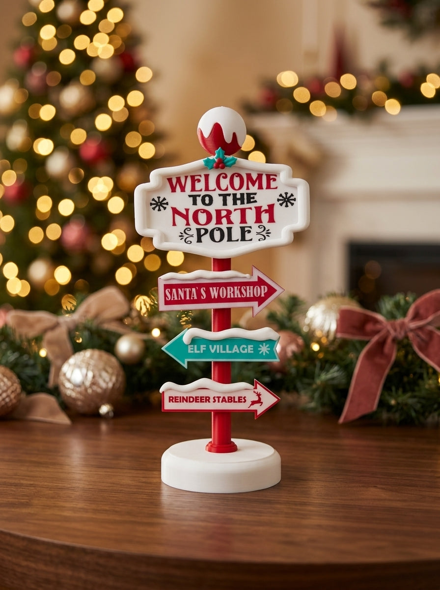 North Pole Sign