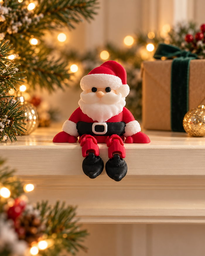 Sitting Santa