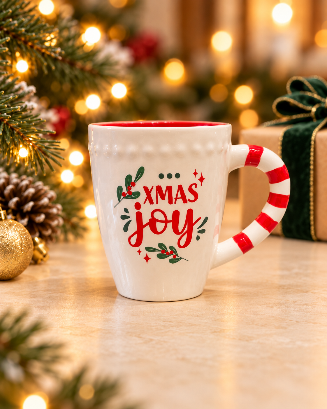 Candy Cane Mug