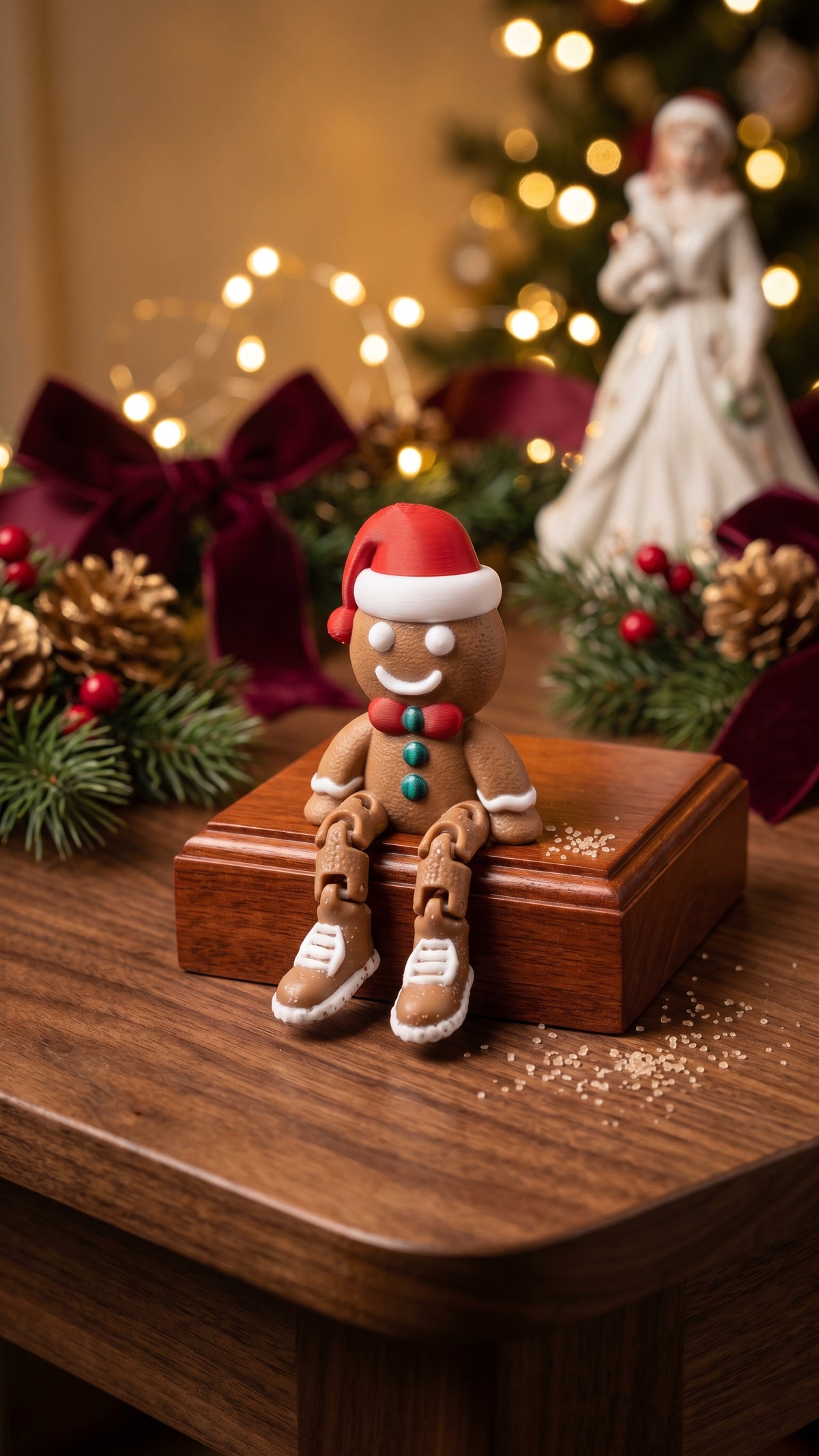 Dangling Ginger Bread Figure