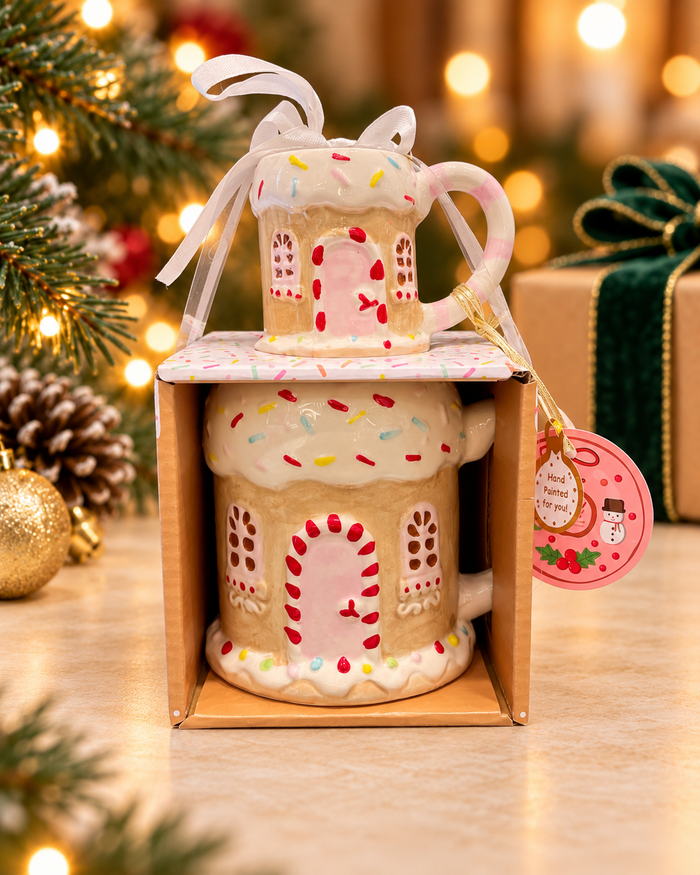 Ginger Bread Mug Set