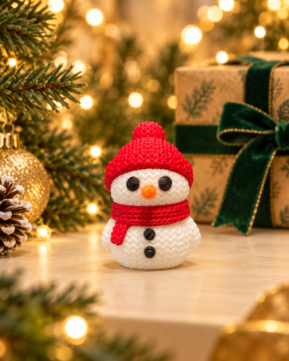 Snowman figure